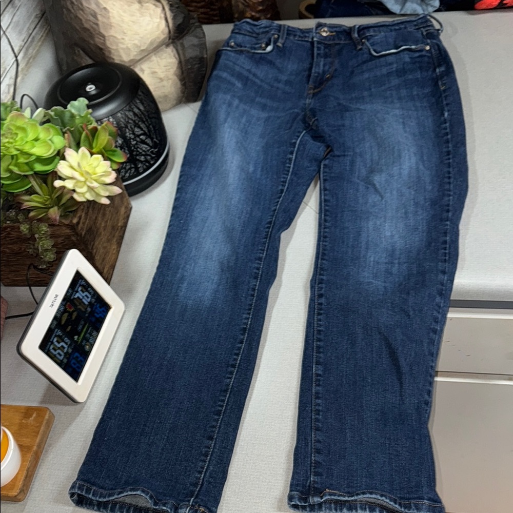 Levi's 505 Blue Straight Leg Jeans Classic Style
